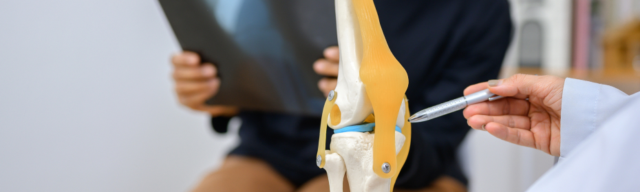 personal injury victim with doctor