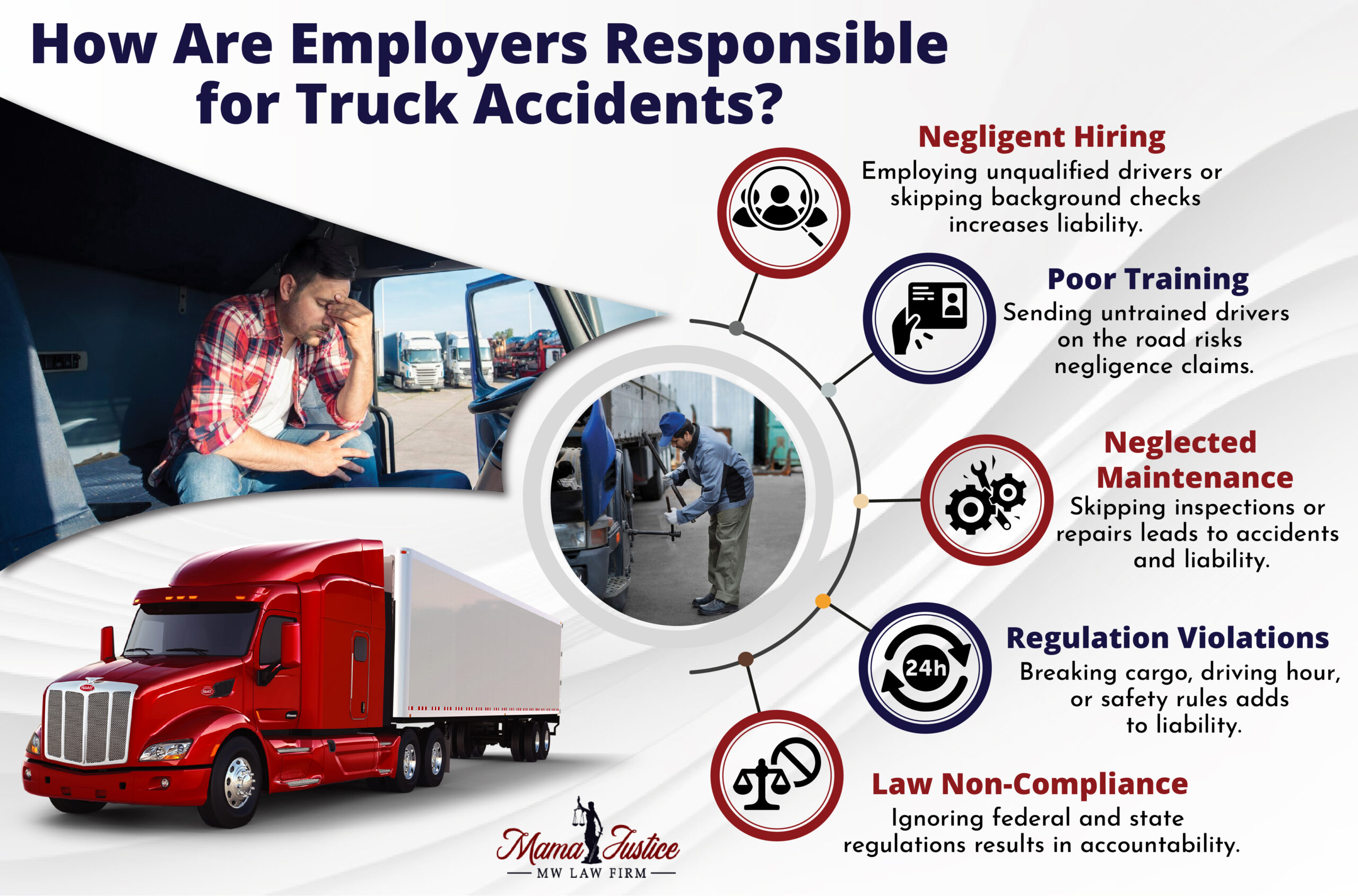 Employers Responsible for Truck Accidents