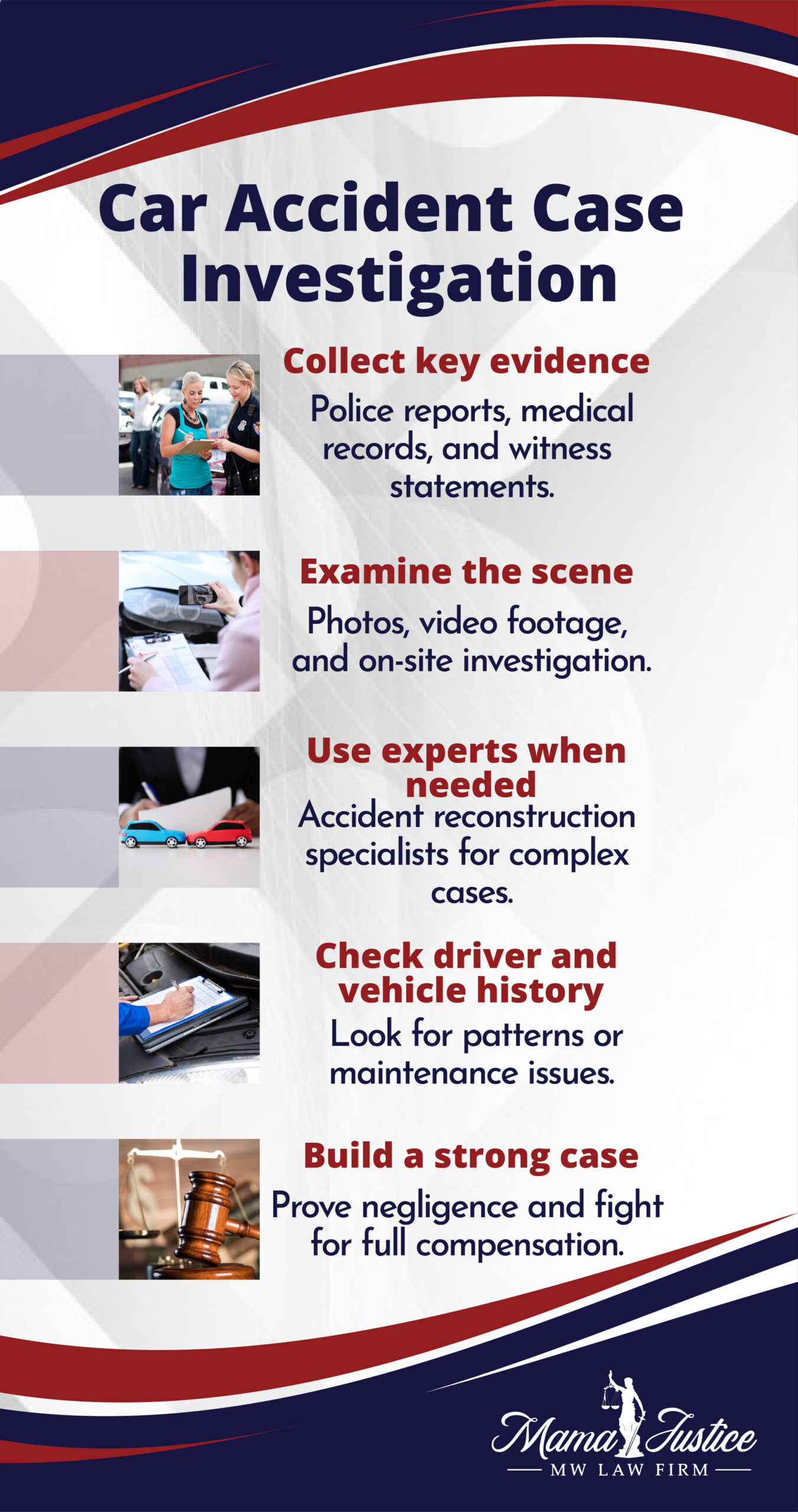 car accident case investigation