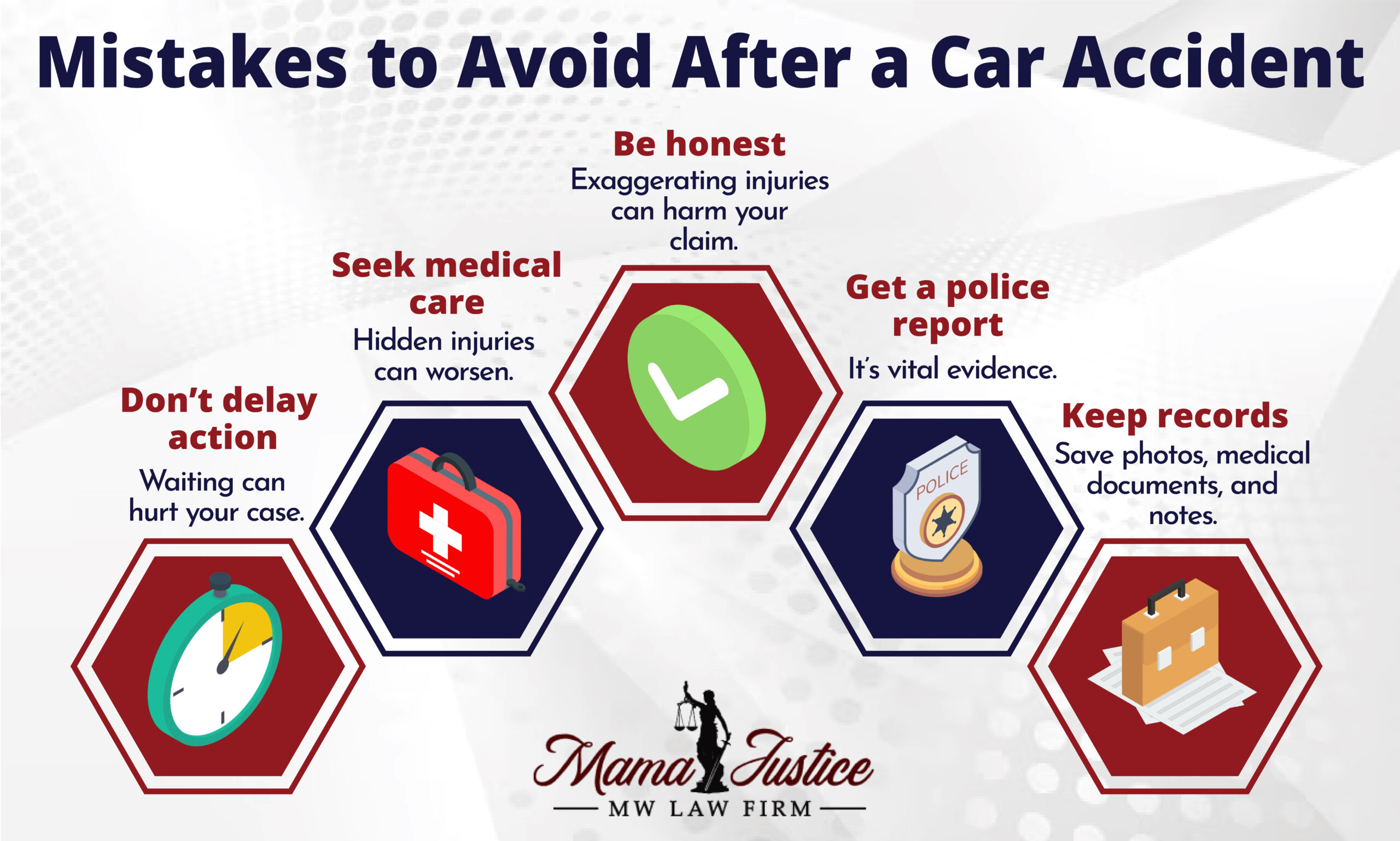 Mistakes After Car Accident